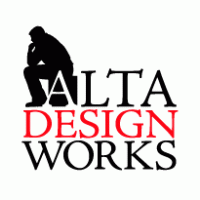 Alta Design Works logo vector logo