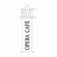 Opera Cafe logo vector logo