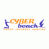 Cyber-Beach logo vector logo