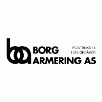 Borg Armering logo vector logo
