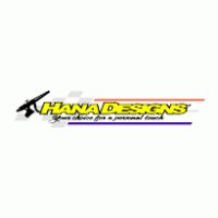 Hanadesigns logo vector logo