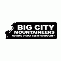 big city mountaineers logo vector logo