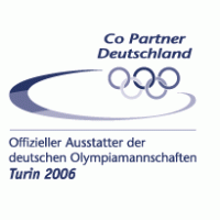Turin 2006 Co Partner Deutschland logo vector logo