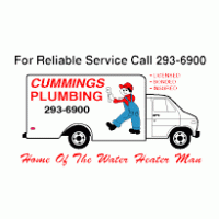 Cummings Plumbing logo vector logo