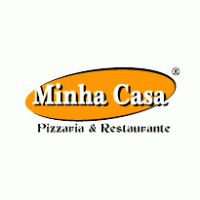 Minha Casa Restaurante e Pizzaria logo vector logo