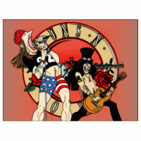 Guns n’ Roses logo vector logo