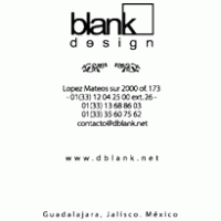 Blank Design logo vector logo