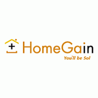 HomeGain logo vector logo