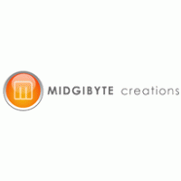 Midgibyte Creations logo vector logo
