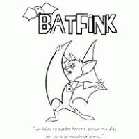 Batfink logo vector logo