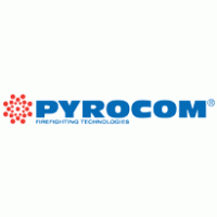 Pyrocom logo vector logo