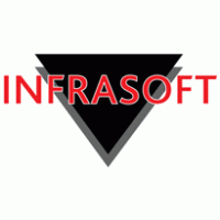 Infrasoft logo vector logo