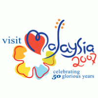 Visit Malaysia 2007 logo vector logo