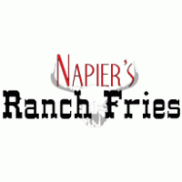 Napier’s Ranch Fries logo vector logo