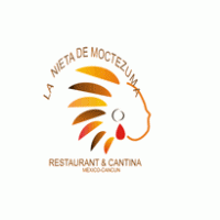 LA NIETA DE MOCTEZUMA logo vector logo