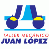 juan lopez taller mecanico logo vector logo