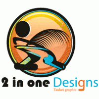 two in one designs logo vector logo