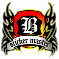 STICKER MASTER 1 logo vector logo