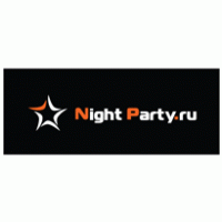 Night Party logo vector logo