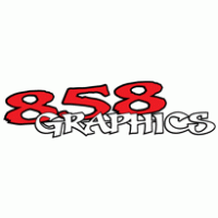 858 Graphics logo vector logo