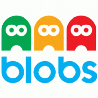 Blobs logo vector logo