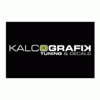 kalcografik tuning & decals logo vector logo