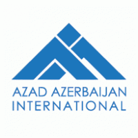 Azad Azerbaijan International logo vector logo