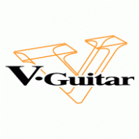 V-Guitar logo vector logo