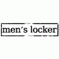 men’s locker logo vector logo