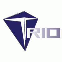 Trio logo vector logo