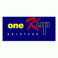 One Kup Services logo vector logo