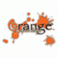 Orange Graphic Design logo vector logo