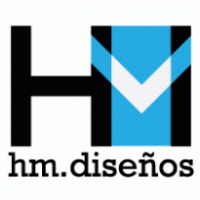 HM Diseños logo vector logo