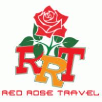 Red Rose Travel logo vector logo
