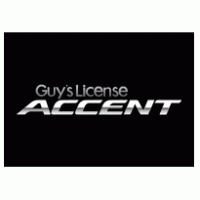 Guys License Accent logo vector logo