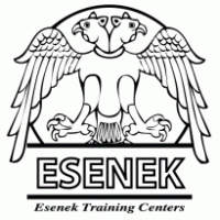 Esenek logo vector logo