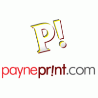 payneprint.com logo vector logo