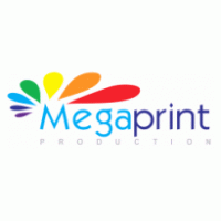 Megaprint logo vector logo
