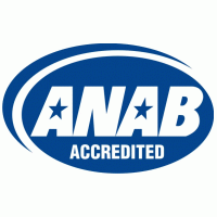 ANAB accredited logo vector logo