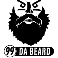 Da Beard logo vector logo