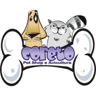 Coreto Pet Shop logo vector logo