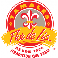 Flor de Lis Tamales logo vector logo