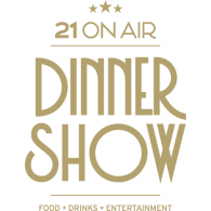 Dinnershow 21 On Air logo vector logo