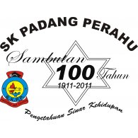 SK PADANG PERAHU 100 TAHUN logo vector logo
