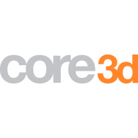 Core3d logo vector logo