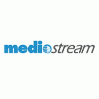 Mediostream logo vector logo