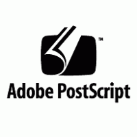 Adobe Postscript logo vector logo