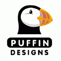 Puffin Designs logo vector logo