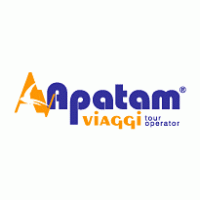 Apatam viaggi logo vector logo