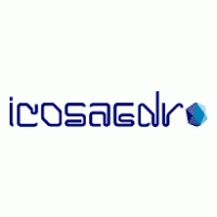 Icosaedr logo vector logo